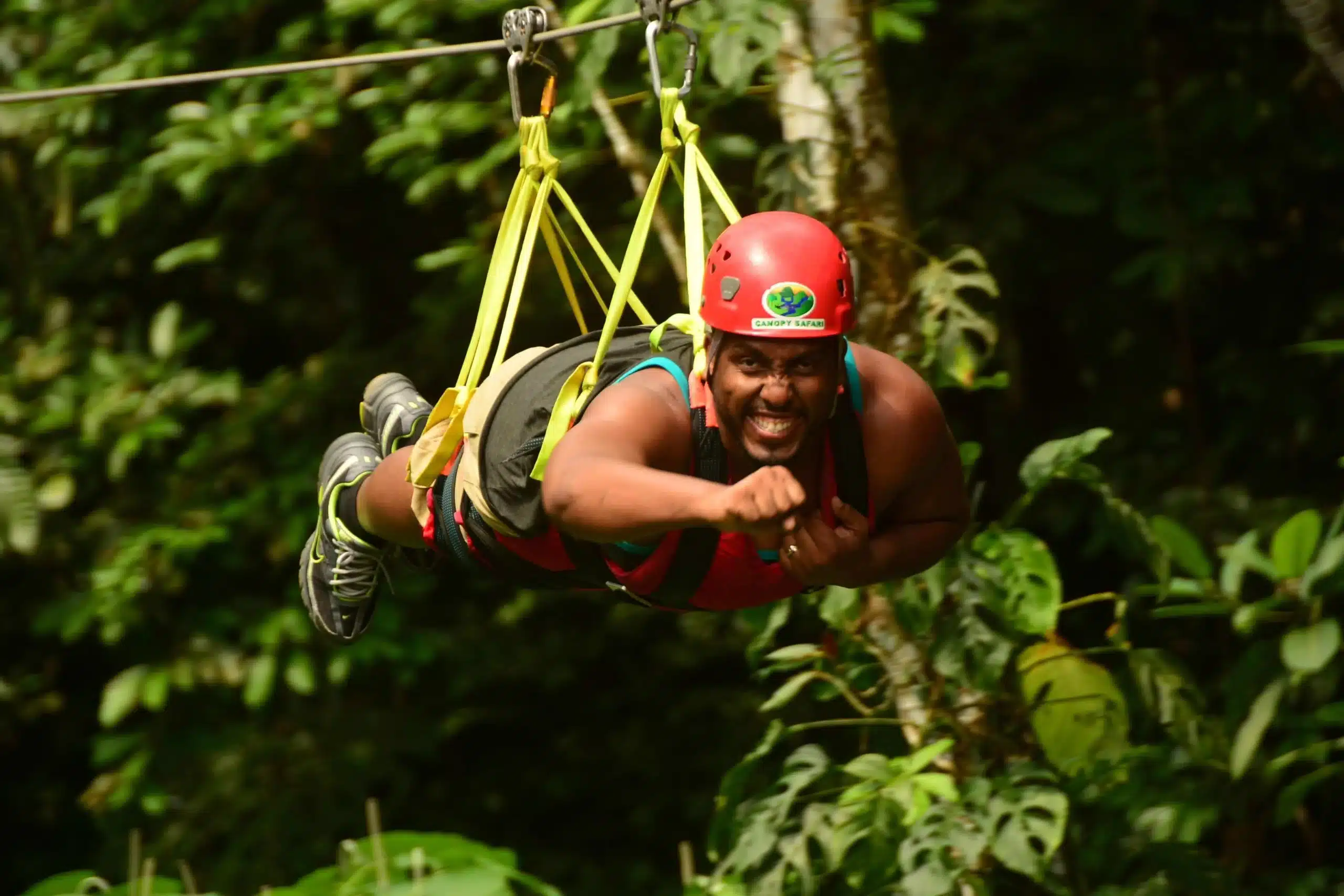 Excursió de tirolina pel canopy a Manuel Antonio