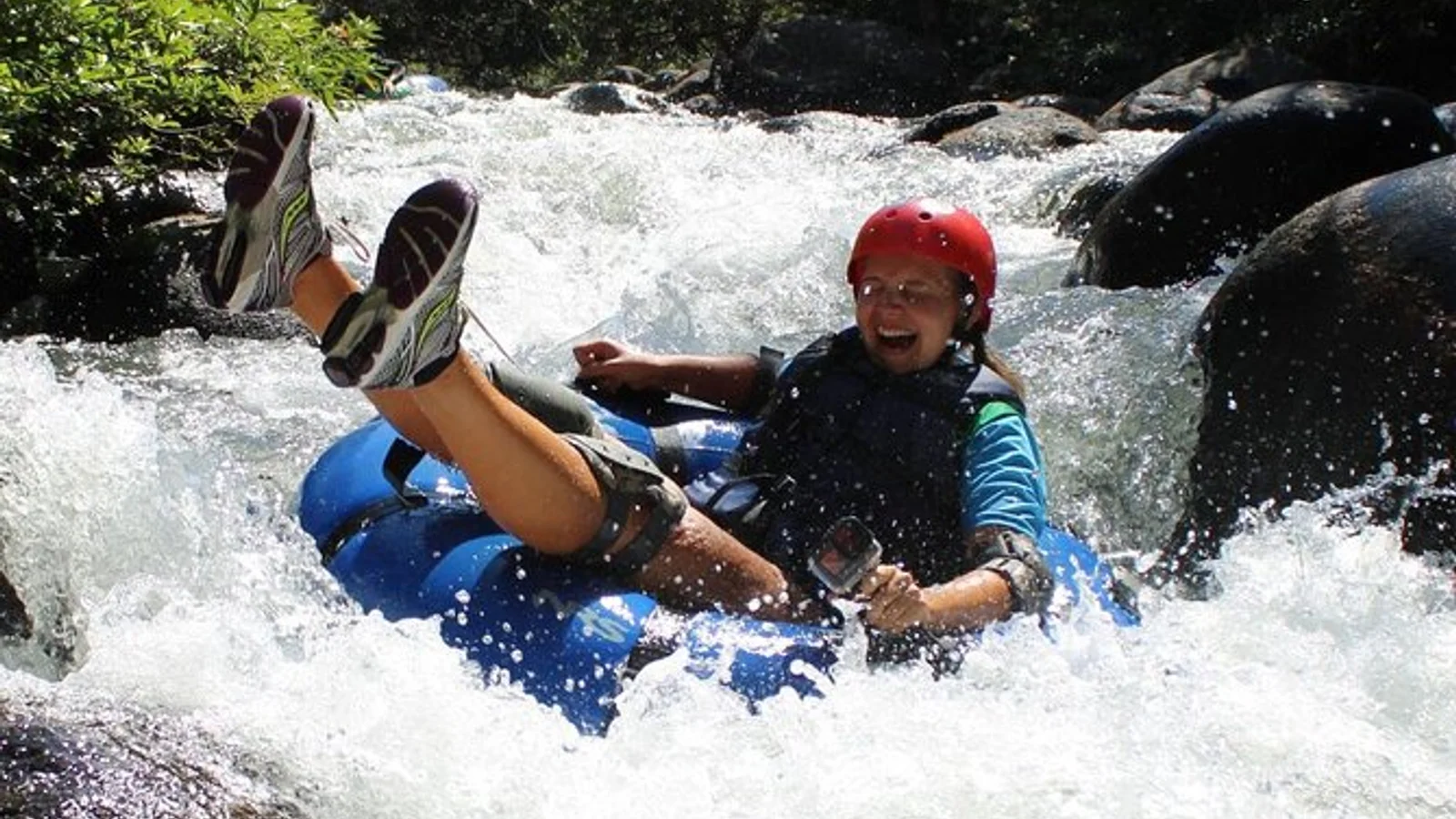 Tubing en aigües braves