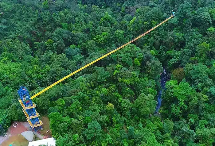 Aventura de bungee jumping en Arenal