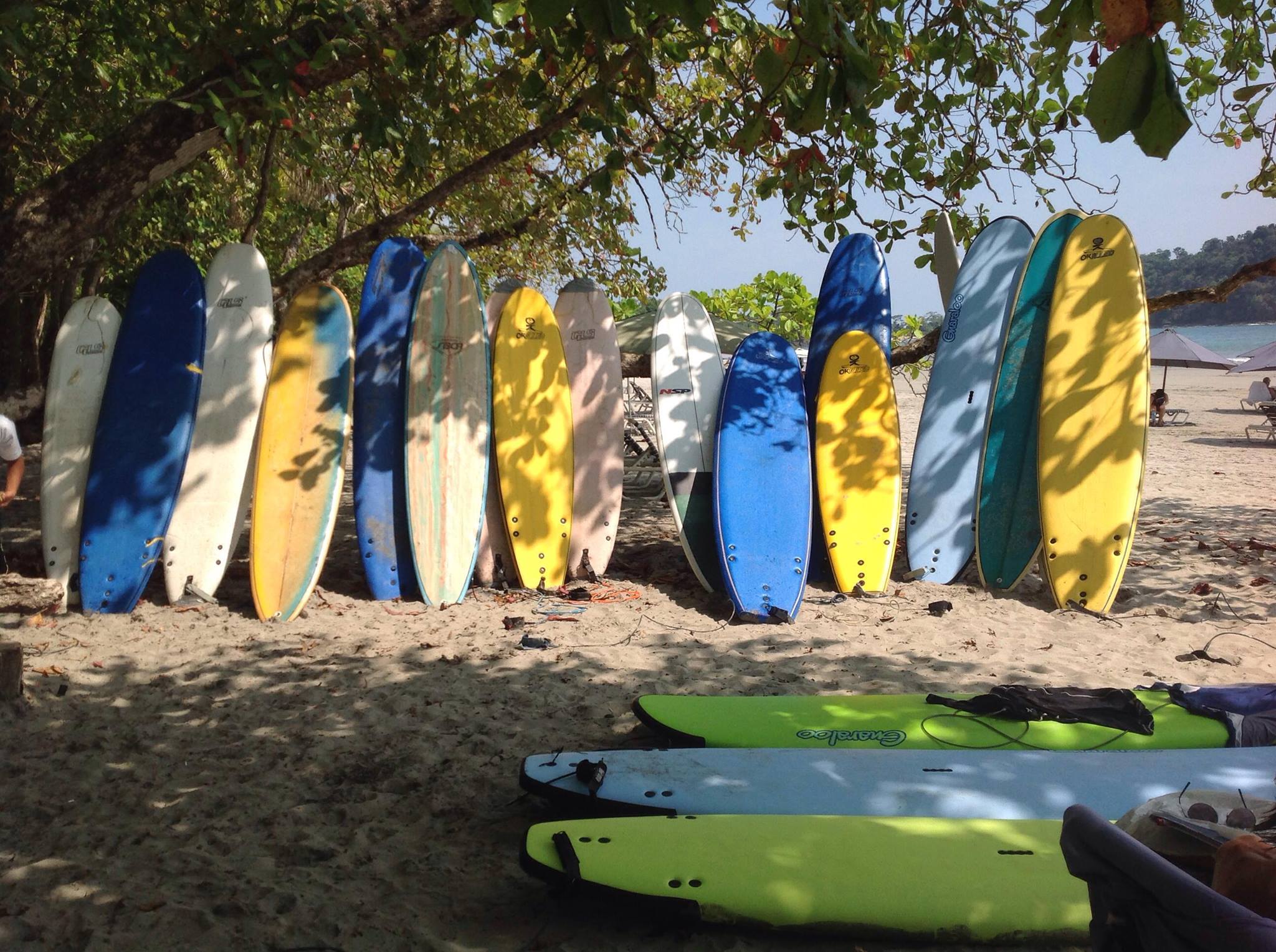 Classe de surf a Manuel Antonio