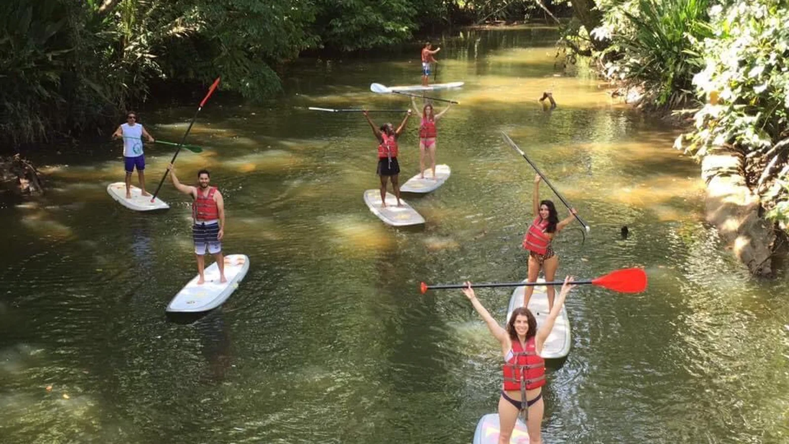 SUP en el río Punta Uva