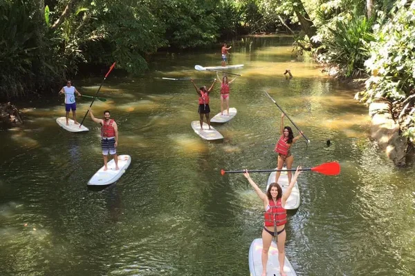 SUP en el río Punta Uva
