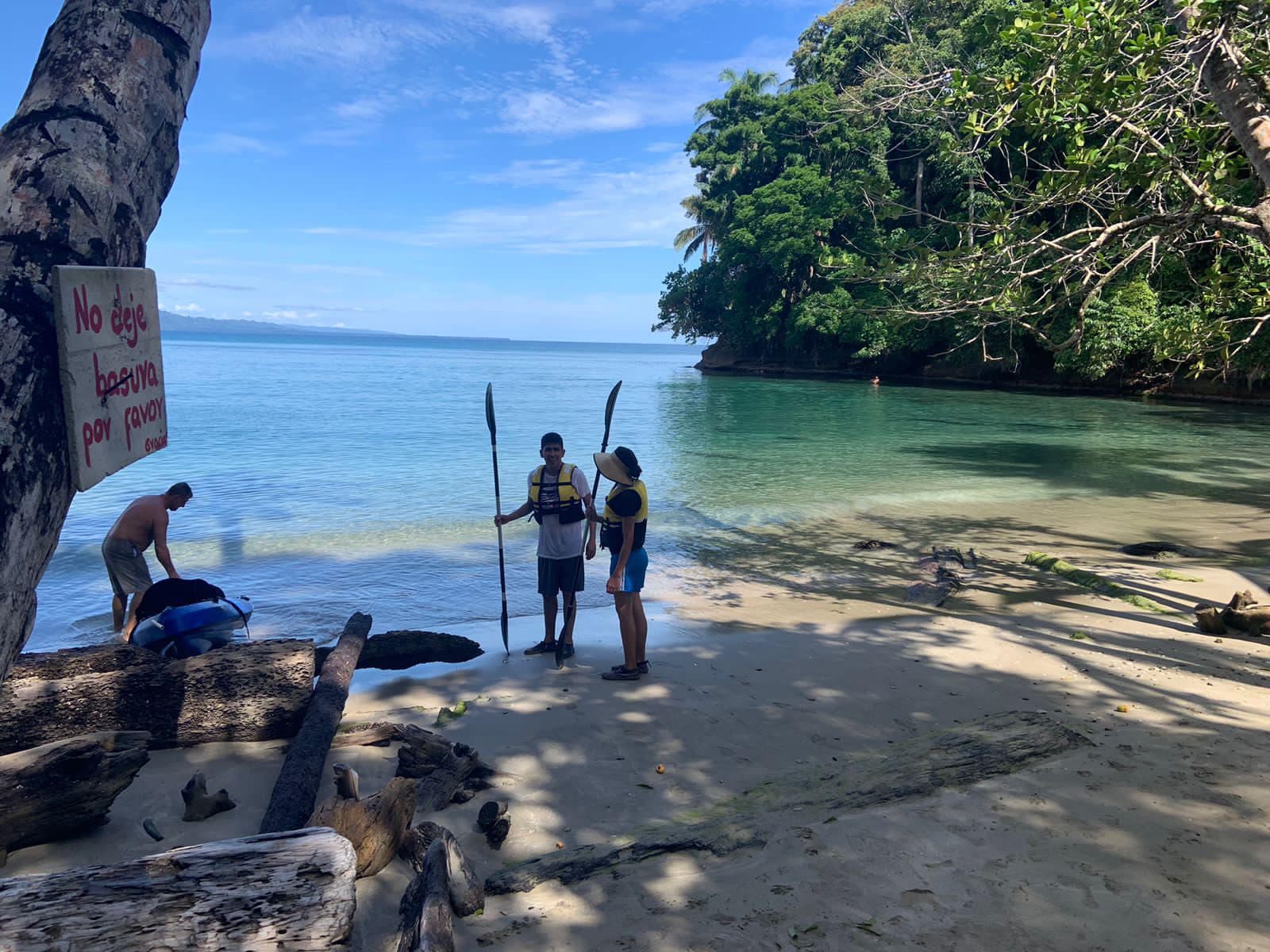SUP en el río Punta Uva