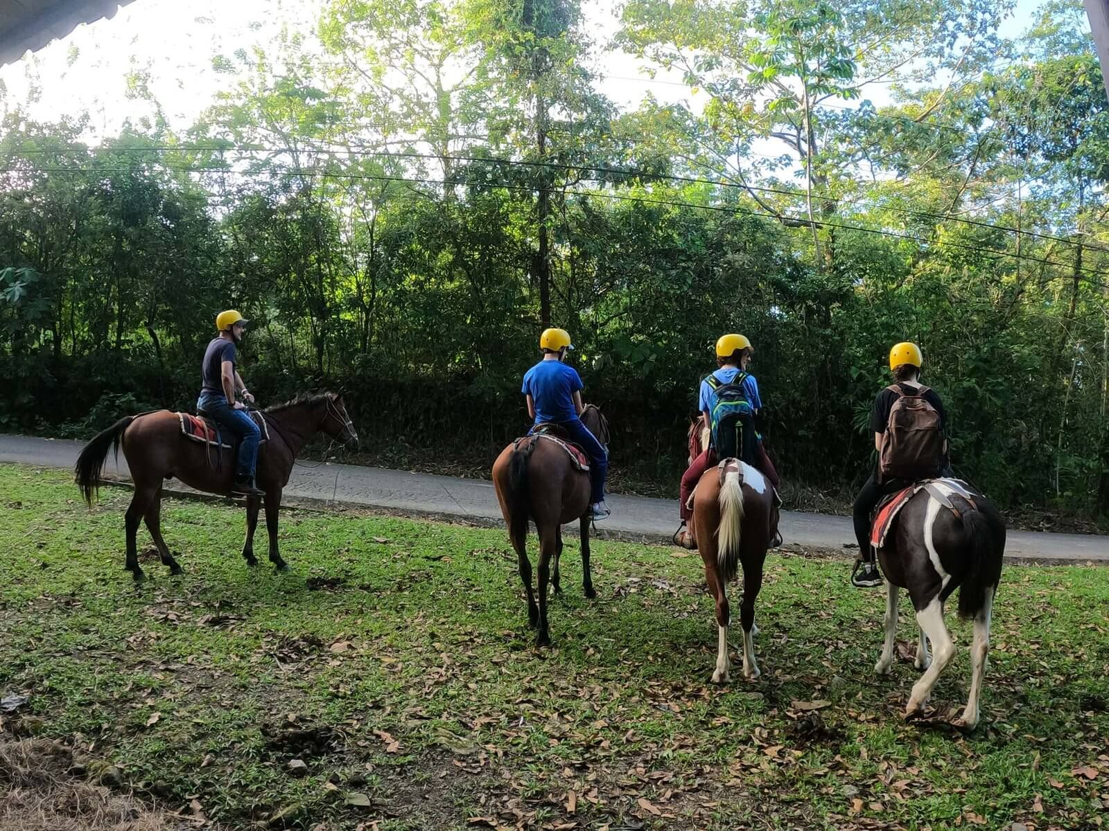 Paseo a caballo a la catarata de La Fortuna
