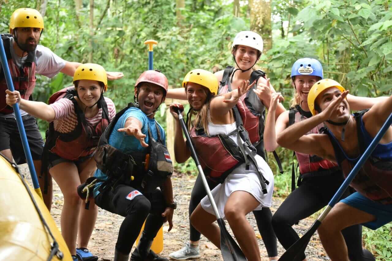 Excursió de rafting a Arenal – riu Balsa, classe 2 i 3