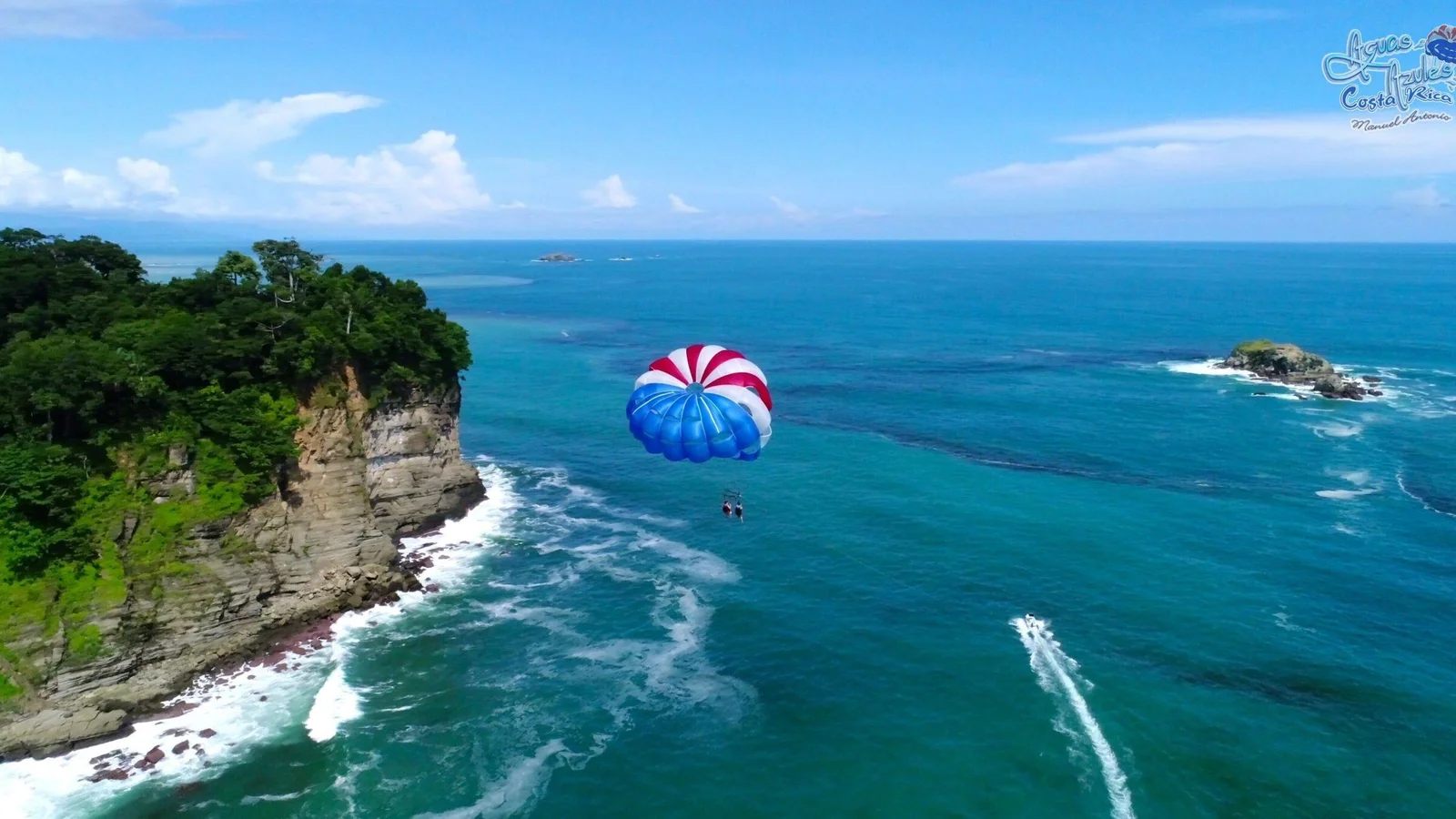 Parasailing de 15 min a la platja de Manuel Antonio