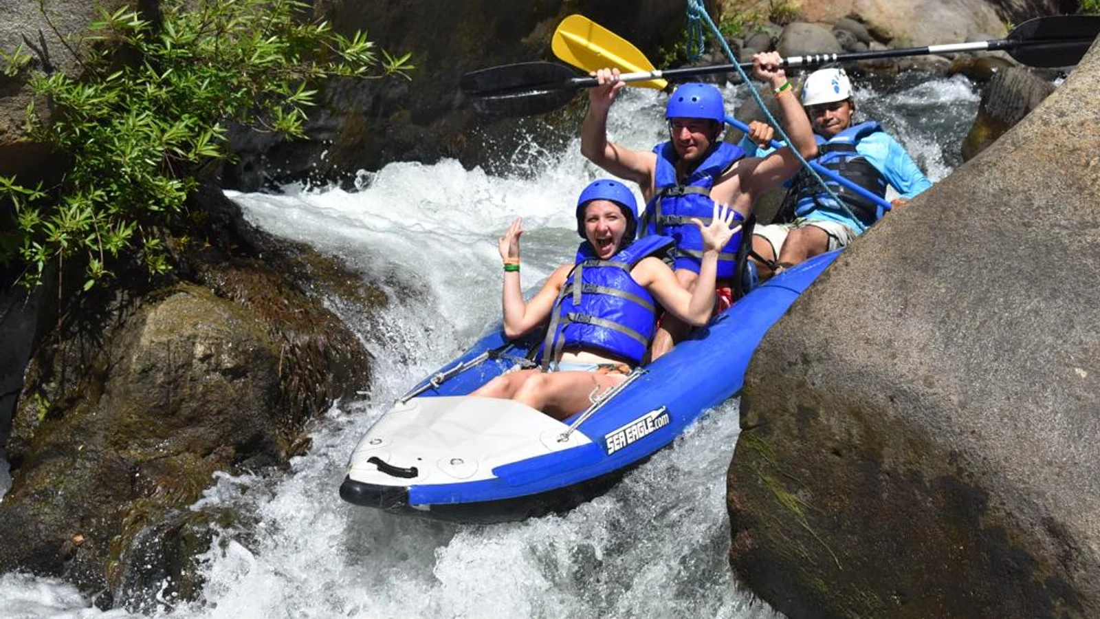 Rafting en Cañón de la Vieja