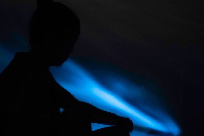 Caiac amb bioluminescència