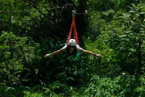 Take your adrenaline to the fullest with our Zipline tour!