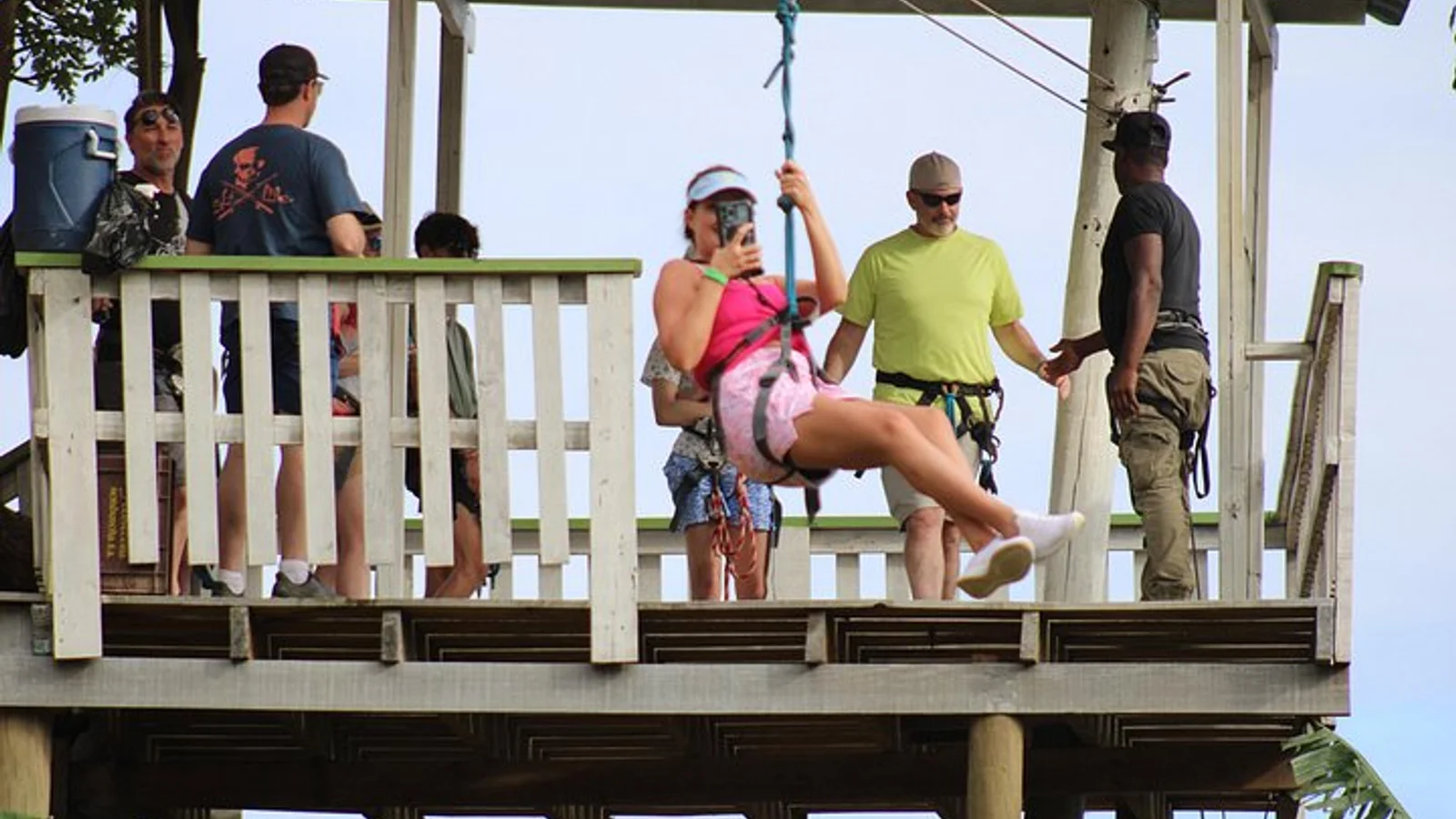 Roatan Zip Line Adventure with Monkey & Sloths Combo